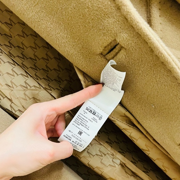 Max Mara 101801 Icon Coat - Camel - Picture 17 of 17